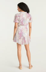 Midsummer Bloom Halbini Dress Ivory Multi