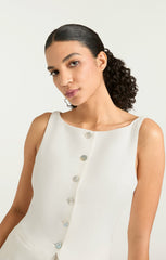 Lemonis Vest Ivory